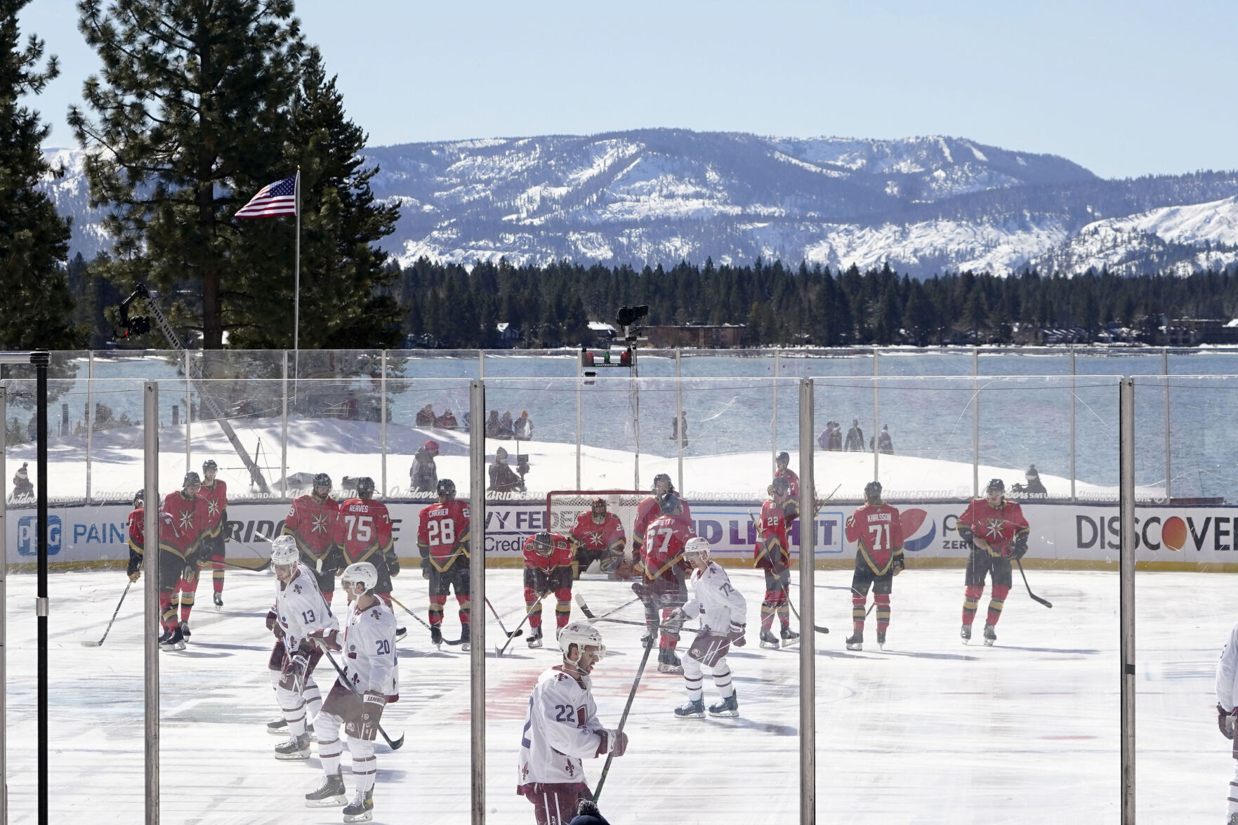 Golden Knights Avalanche Hockey